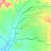 Las Lechuzas topographic map, elevation, terrain