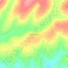 Iparamasa topographic map, elevation, terrain