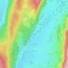 Bouilly topographic map, elevation, terrain