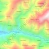 Koral topographic map, elevation, terrain