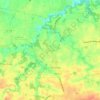 Boisvin topographic map, elevation, terrain