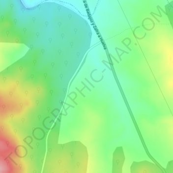 Alcarrache topographic map, elevation, terrain