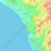Los Lobos topographic map, elevation, terrain