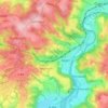 Stöcken topographic map, elevation, terrain