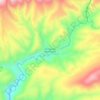 San Agustín Ahuehuetla topographic map, elevation, terrain