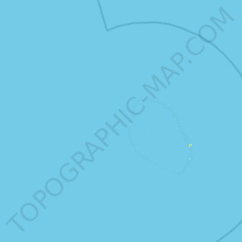 Jangain Island topographic map, elevation, terrain