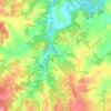 Rock Acres topographic map, elevation, terrain