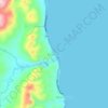 Panalipan topographic map, elevation, terrain