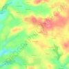 Le Boënnec topographic map, elevation, terrain