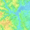 Smithfield topographic map, elevation, terrain