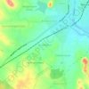 Kumbapura topographic map, elevation, terrain