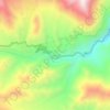 Lamayuru topographic map, elevation, terrain