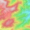 La Valette topographic map, elevation, terrain