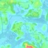 Moira topographic map, elevation, terrain