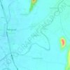 Rivadavia topographic map, elevation, terrain
