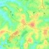 Chavadimukku topographic map, elevation, terrain