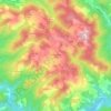 Casanuova di Ama topographic map, elevation, terrain