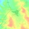 Mudenahalli topographic map, elevation, terrain