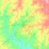 Solapur topographic map, elevation, terrain