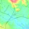 Partney topographic map, elevation, terrain
