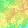 Les Bois de la Charbonnière topographic map, elevation, terrain