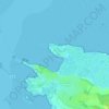 Pointe des Gors topographic map, elevation, terrain