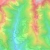 Azzano topographic map, elevation, terrain
