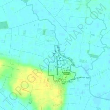 Riverside 1 topographic map, elevation, terrain