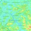 Battaramulla topographic map, elevation, terrain