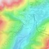Le Reverset topographic map, elevation, terrain