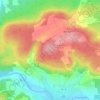 Massenberg topographic map, elevation, terrain