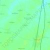 Phoolpur topographic map, elevation, terrain