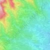 Champagne topographic map, elevation, terrain