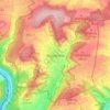 Böttigheim topographic map, elevation, terrain