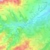 La Valotte topographic map, elevation, terrain