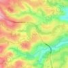 Banok topographic map, elevation, terrain