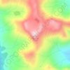 Mount Mackenzie topographic map, elevation, terrain