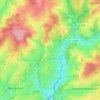 Ophausen topographic map, elevation, terrain