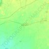Mirpur Mathelo topographic map, elevation, terrain