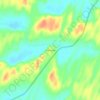 Sadhawala topographic map, elevation, terrain