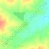 Thimmapur topographic map, elevation, terrain