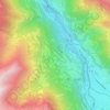 Grust topographic map, elevation, terrain