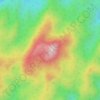 Gunung Telapak Buruk topographic map, elevation, terrain