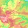Buch topographic map, elevation, terrain