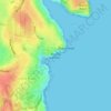 Buchan Point topographic map, elevation, terrain