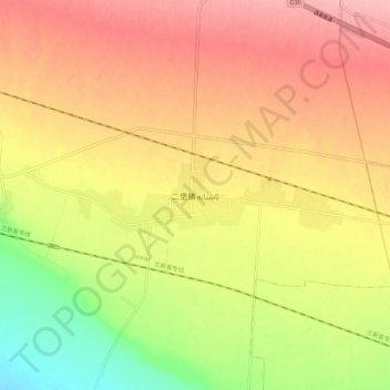 Astane topographic map, elevation, terrain