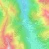 La Croix topographic map, elevation, terrain