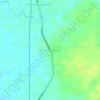 Arachchikattuwa topographic map, elevation, terrain