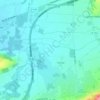 Chazelle topographic map, elevation, terrain