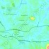Hettiwaththa topographic map, elevation, terrain